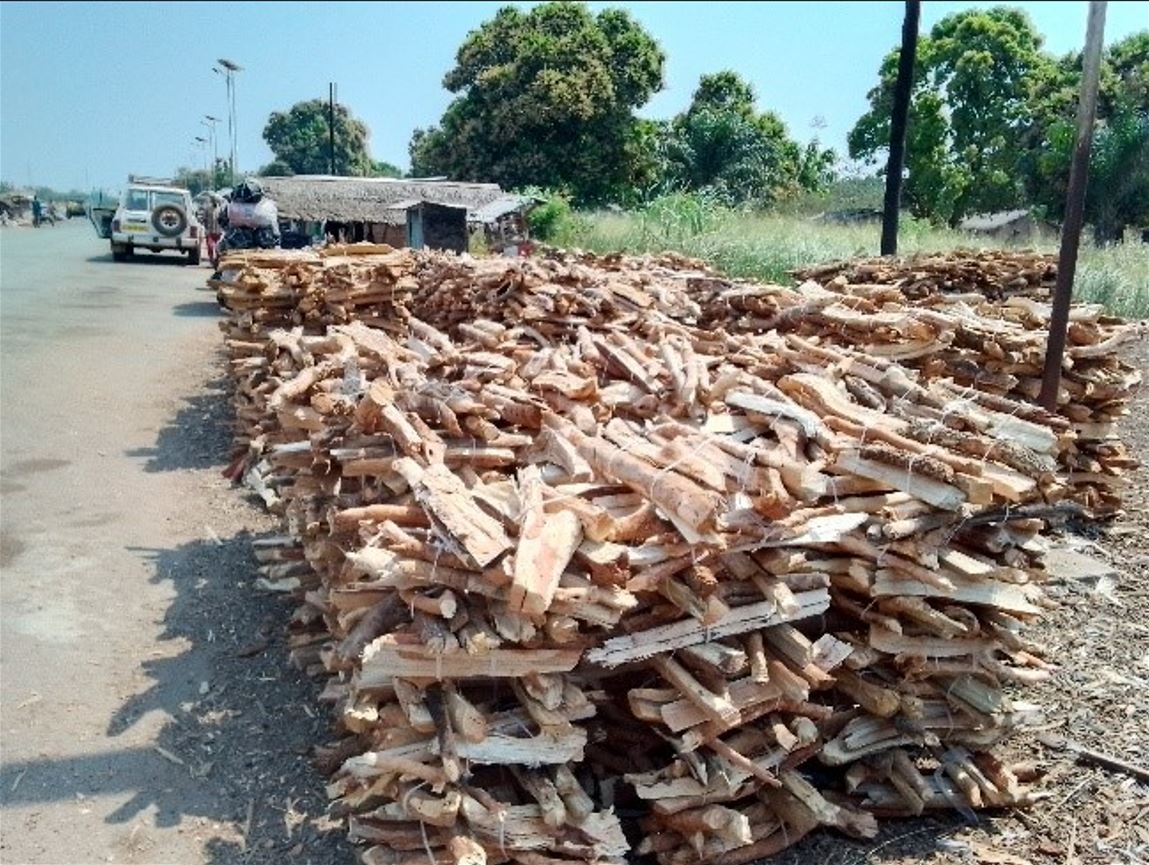 Ampleurs de l’exploitation de bois de chauffe et charbon de bois 